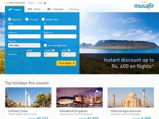 Musafir Coupon Codes November 2019